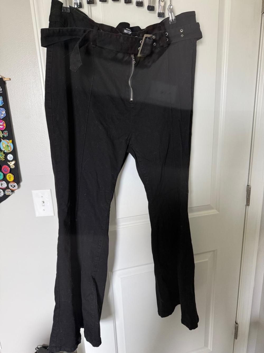 Hot Topic Black Pants with Branded Waist Label